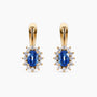Diamond and Gem Stone Earrings