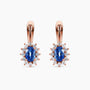 Diamond and Gem Stone Earrings