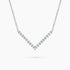 0.30Ct. Diamonds mounted in 14K White Gold Pendant