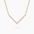 0.30Ct. Diamonds mounted in 14K Yellow Gold Pendant