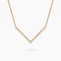 0.30Ct. Diamonds mounted in 14K Yellow Gold Pendant