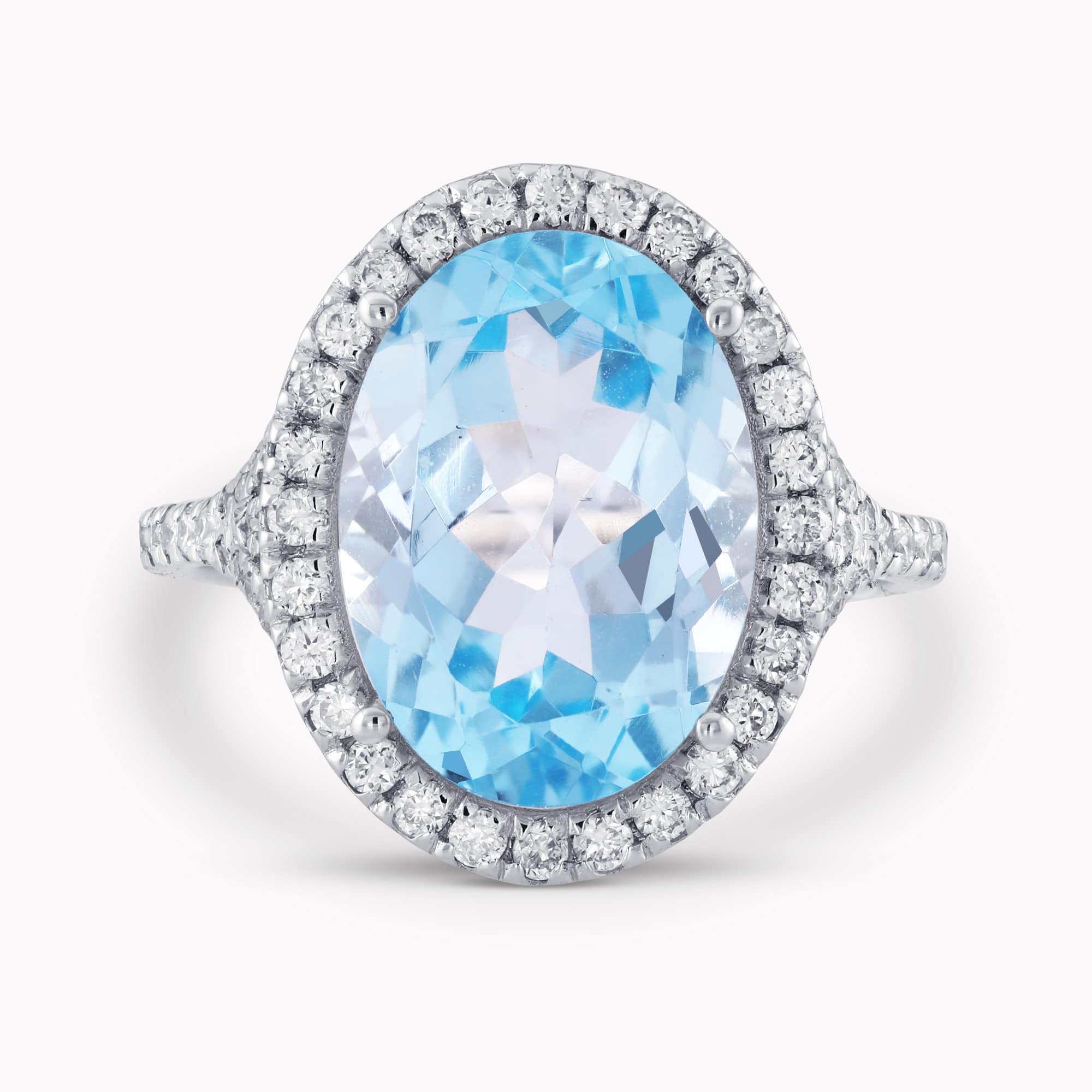 Diamond and Gem Stone Ring