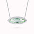 Diamond and Gem Stone Necklace