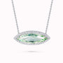 Diamond and Gem Stone Necklace