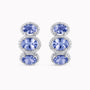 Diamond and Gem Stone Earrings
