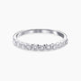 0.14Ct. Diamond setting in a 14K White Gold Ring