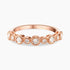 0.50Ct. Diamond setting in a 14K Rose Gold Ring