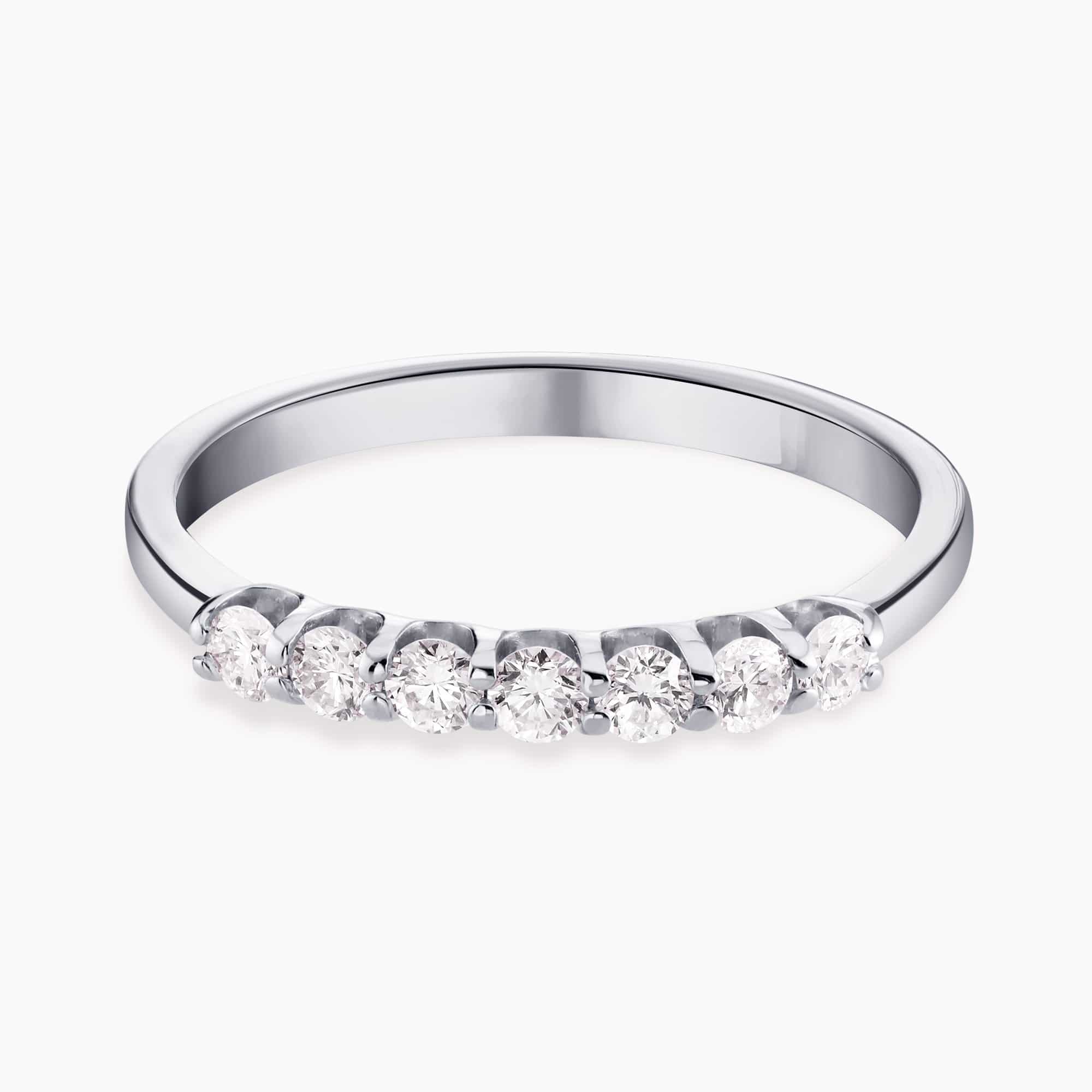 0.37Ct. Diamonds in 14K White Gold Ring