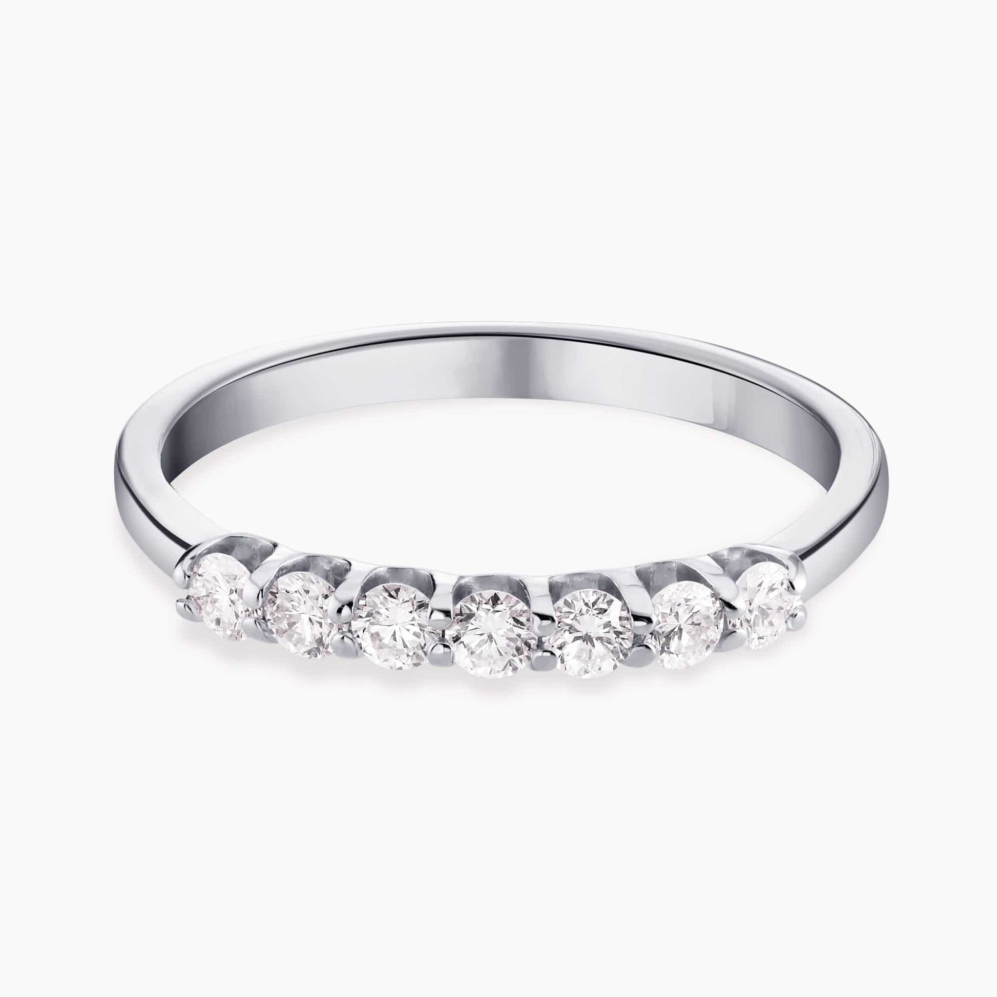 0.37Ct. Diamonds in 14K White Gold Ring
