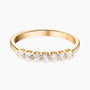 0.37Ct. Diamonds in 14K Yellow Gold Ring