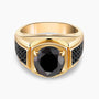 Black Diamond Ring for Men