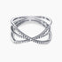 0.23Ct. Diamonds mounted in a 14K White Gold Ring