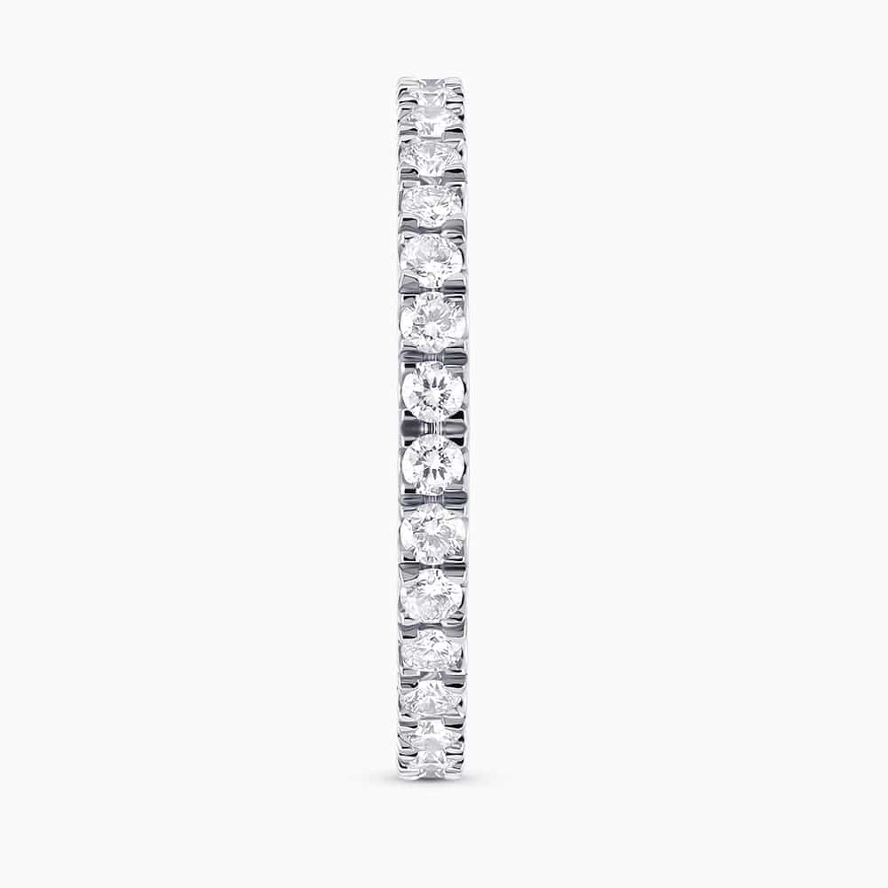 0.83Ct. Diamonds in 14K White Gold Ring