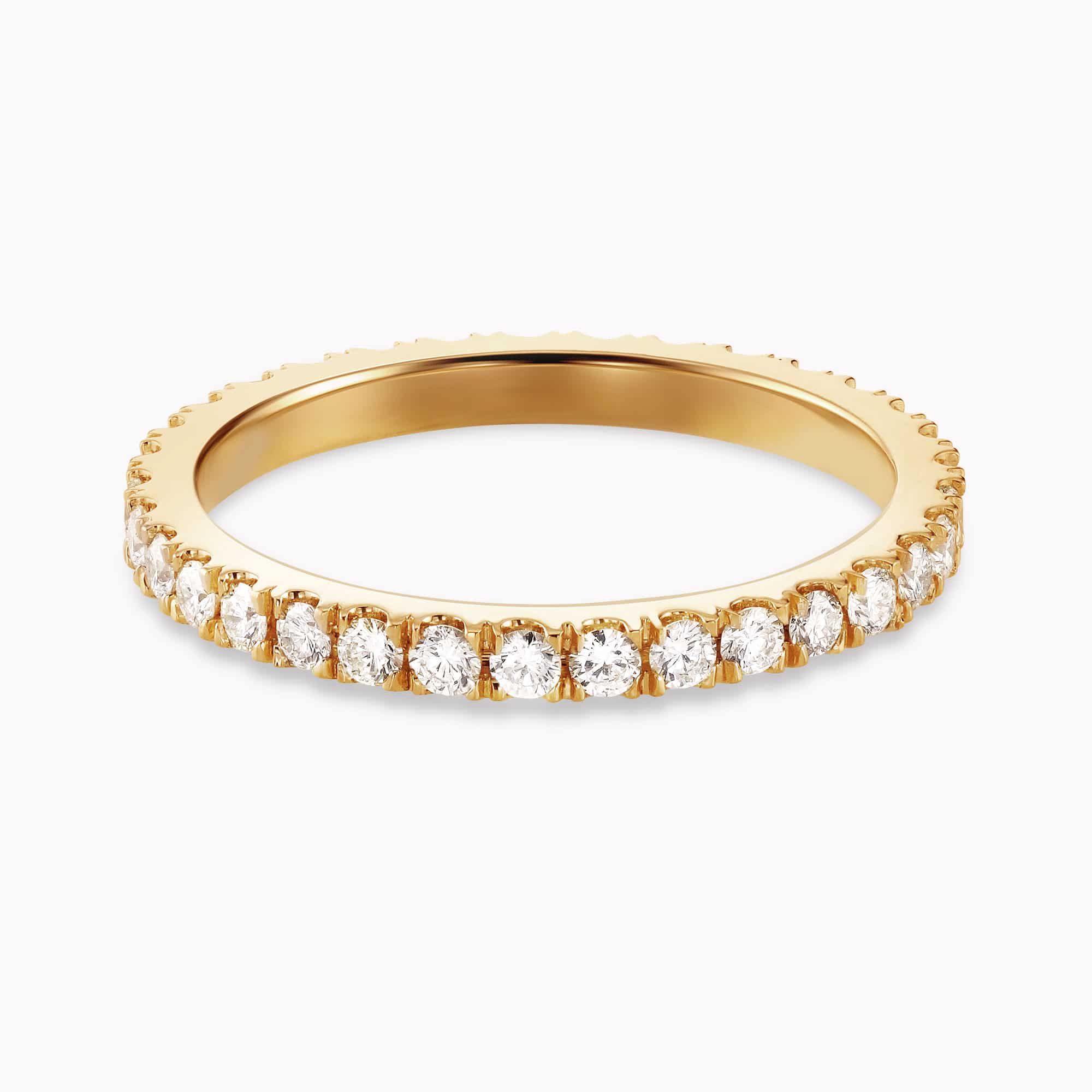 0.83Ct. Diamonds in 14K Yellow Gold Ring