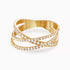 0.60Ct. Diamonds mounted in a 14K Yellow Gold Ring