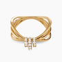 0.25Ct. Diamonds in a 14K Yellow Gold Ring