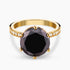 Black and White Diamond Ring
