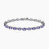 9.40Ct. Tanzanite stones set with 1.21Ct. Diamonds in a 14K
