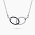 Black & White Diamond Necklace