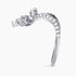 0.37Ct. Diamonds in a 14K White Gold Ring