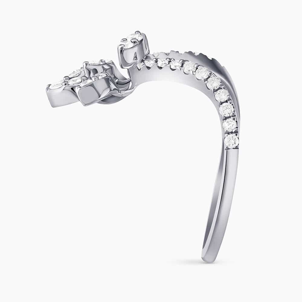 0.37Ct. Diamonds in a 14K White Gold Ring