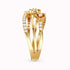 0.38Ct. Diamonds in a 14K Yellow Gold Ring