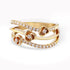 0.38Ct. Diamonds in a 14K Yellow Gold Ring