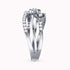 0.38Ct. Diamonds in a 14K White Gold Ring