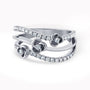 0.38Ct. Diamonds in a 14K White Gold Ring