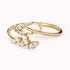 0.12Ct. Diamonds in a 14K Yellow Gold Ring