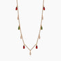 Diamond and Gem Stone Necklace
