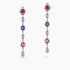 Diamond and Gem Stone Earrings