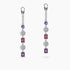 Diamond and Gem Stone Earrings