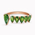 1.40Ct Tourmaline gemstones with 0.07Ct. Diamond setting in