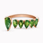 1.40Ct Tourmaline gemstones with 0.07Ct. Diamond setting in