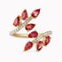1.40Ct Tourmaline gemstones with 0.21Ct. Diamond setting in