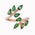 1.40Ct Tourmaline gemstones with 0.21Ct. Diamond setting in