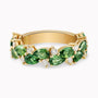 Diamond and Gem Stone Ring
