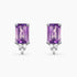 Diamond and Gem Stone Earrings
