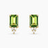 Diamond and Gem Stone Earrings