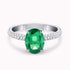 Diamond and Gem Stone Ring