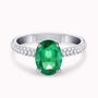 Diamond and Gem Stone Ring
