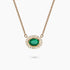 Diamond and Gem Stone Pendant