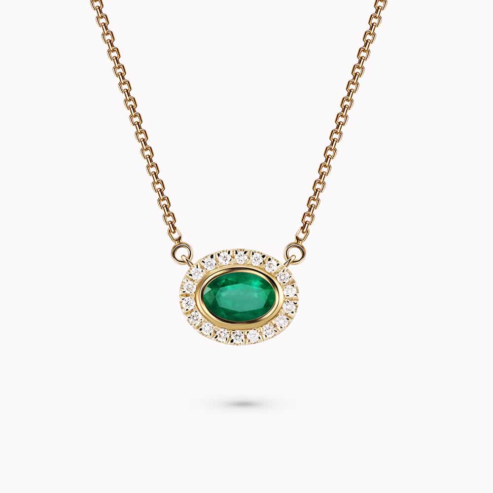 Diamond and Gem Stone Pendant