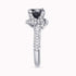 Black and White Diamond Ring