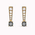 0.48Ct. (Total Weight) Black Diamonds set with 0.23Ct