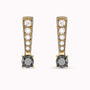 0.48Ct. (Total Weight) Black Diamonds set with 0.23Ct