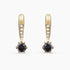 0.48Ct. (Total Weight) Black Diamonds set with 0.07Ct