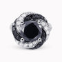 Black and White Diamond Ring