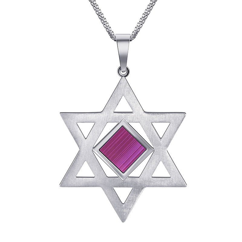 Nano Bible Ethan Star of David Pendant